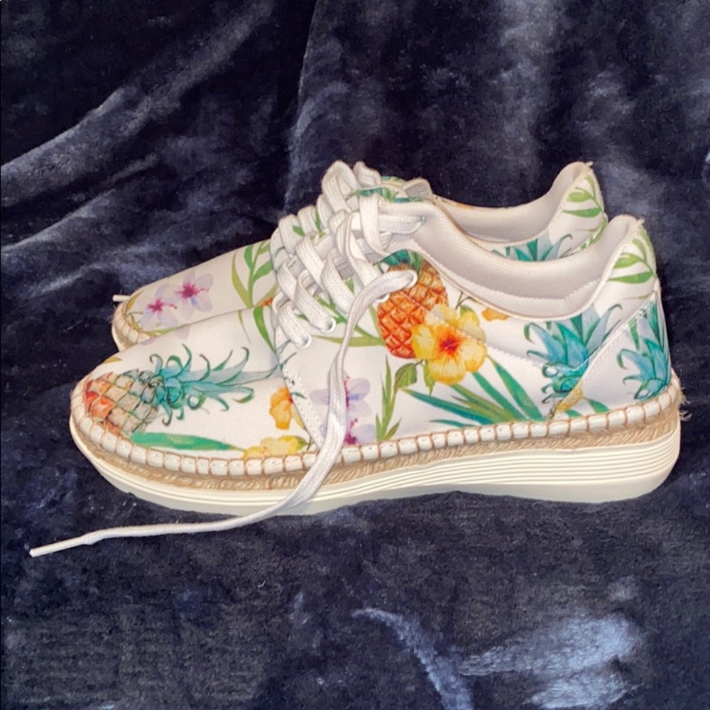 Free People Jackson Sneaker Pineapple